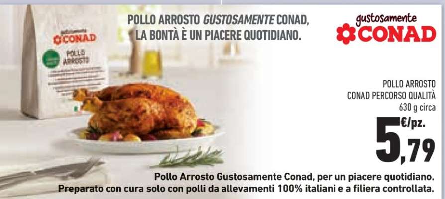 Pollo Arrosto Conad