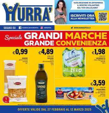 Volantino Hurrà Discount - 27/2/2025 - 12/3/2025.