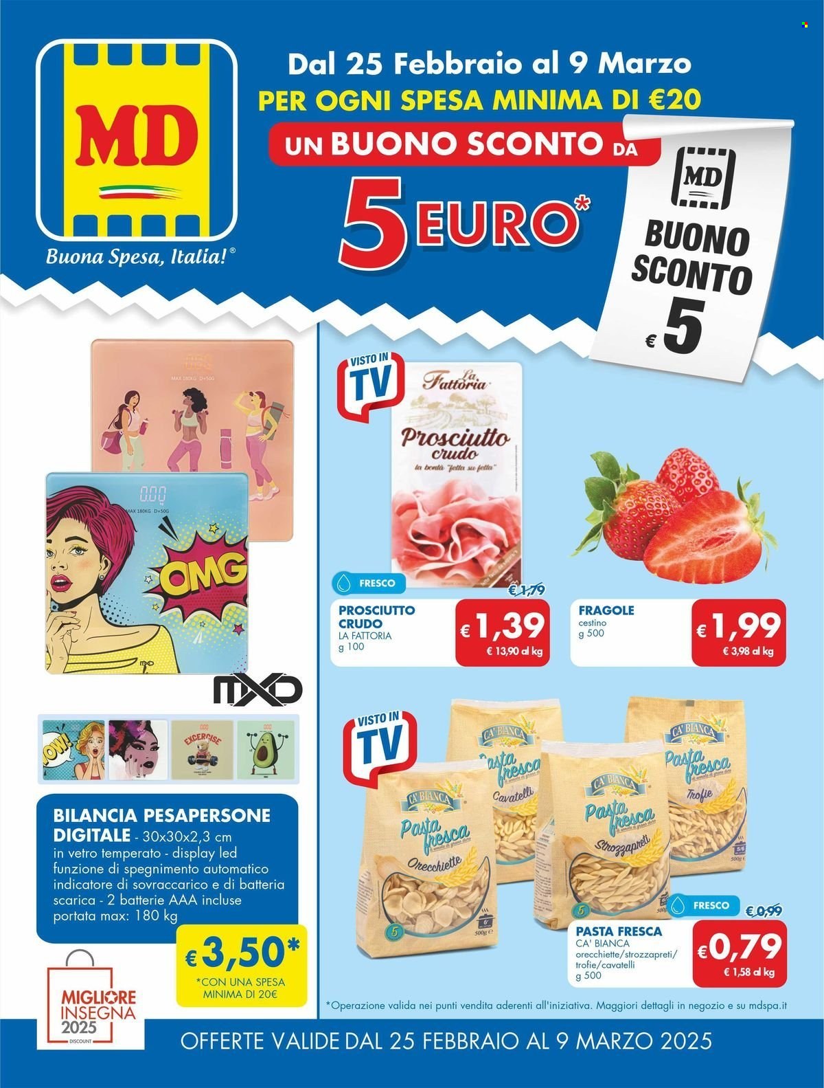 Volantino MD Discount - 25/2/2025 - 9/3/2025. Pagina 1