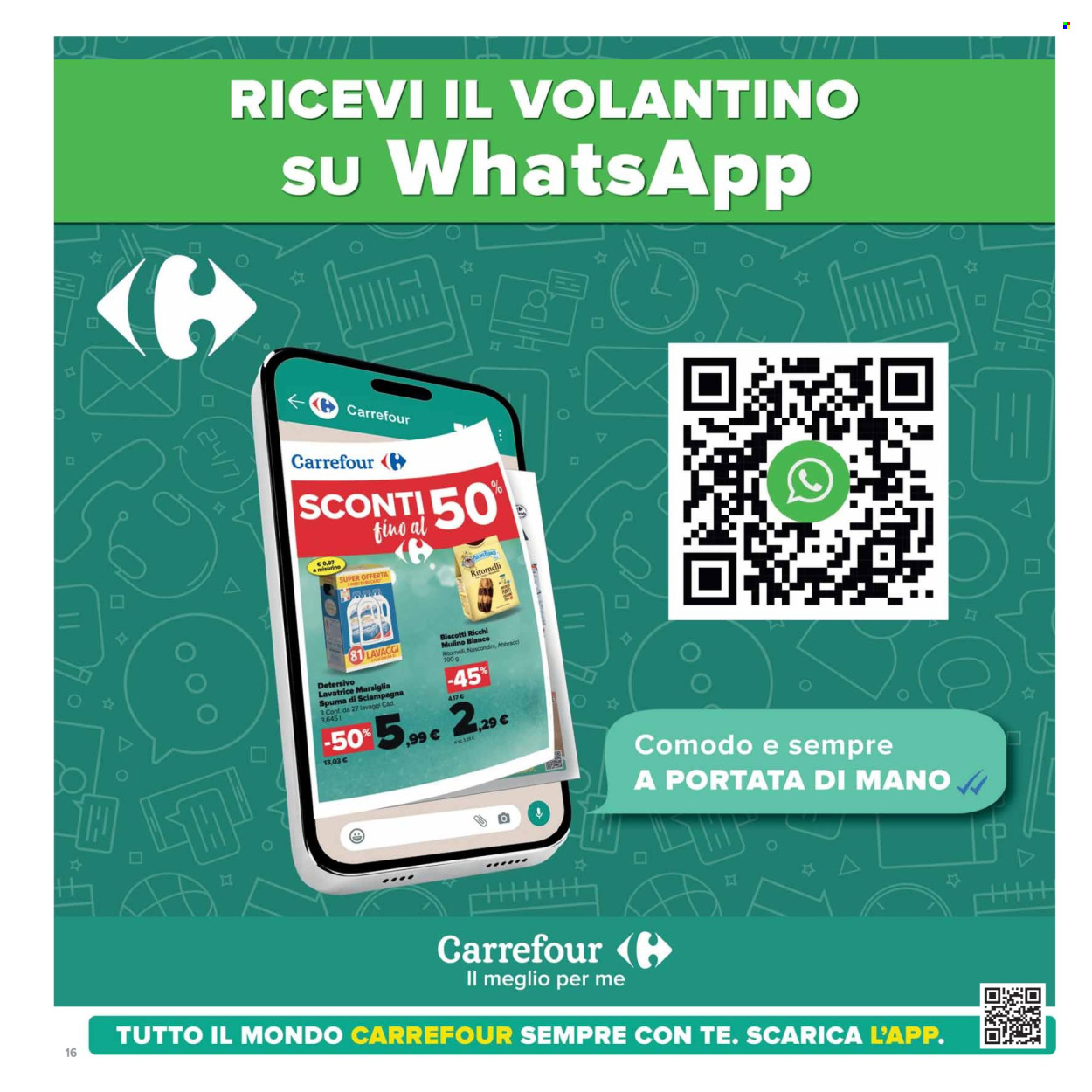 Volantino Carrefour - 28/2/2025 - 12/3/2025. Pagina 1