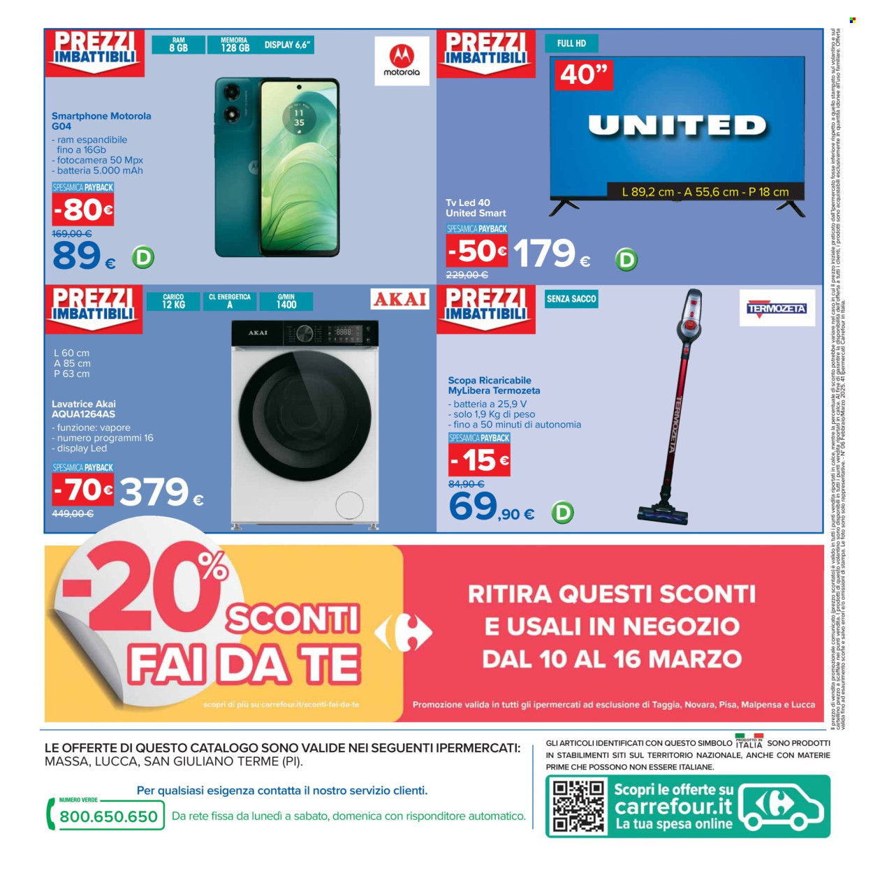 Volantino Carrefour - 28/2/2025 - 12/3/2025. Pagina 1