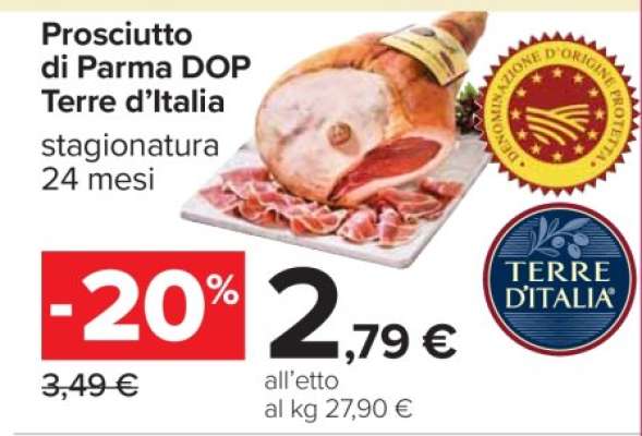 Prosciutto di Parma DOP Terre d’Italia