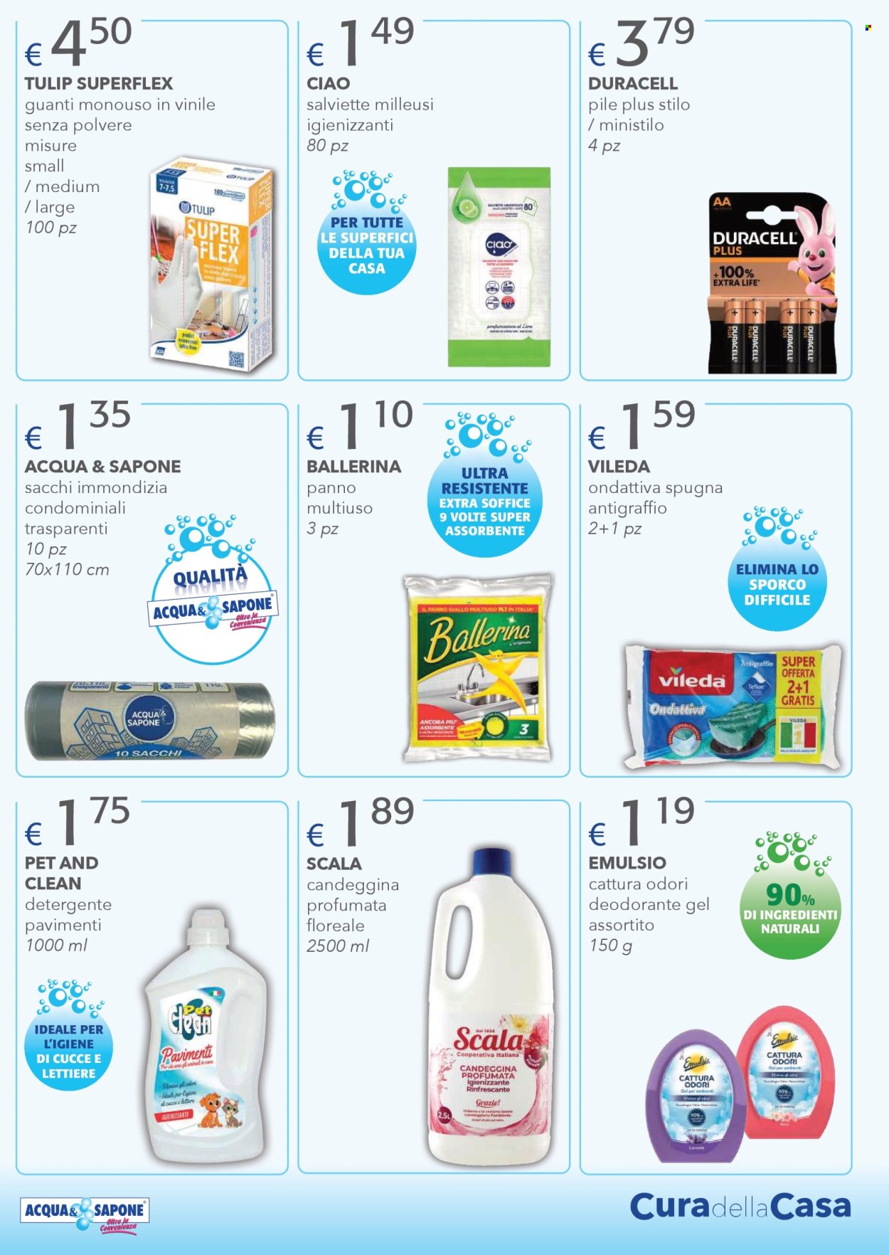 Volantino Acqua & Sapone - 26/2/2025 - 16/3/2025. Pagina 1