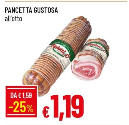 PANCETTA GUSTOSA