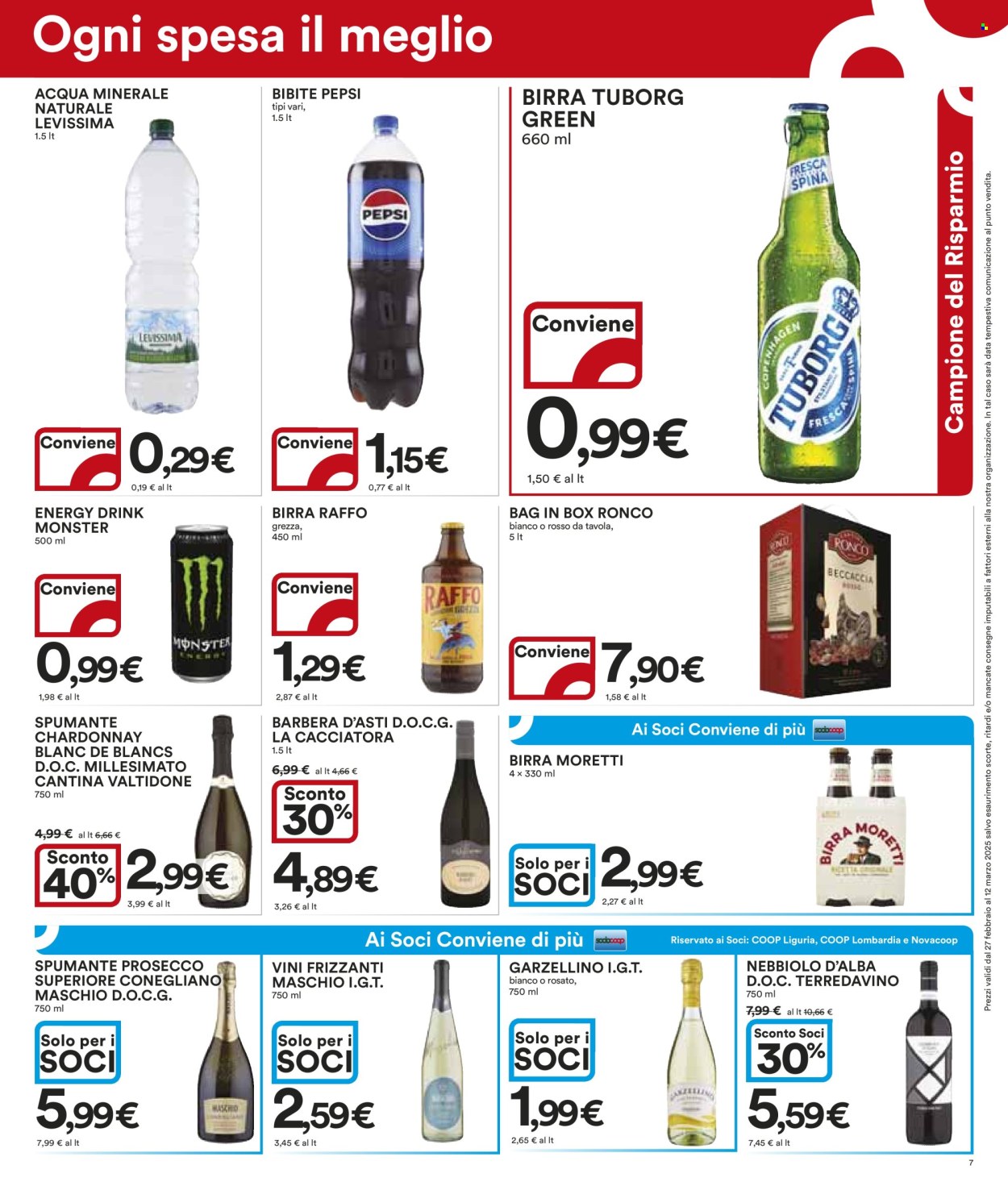 Volantino Coop - 27/2/2025 - 12/3/2025. Pagina 1