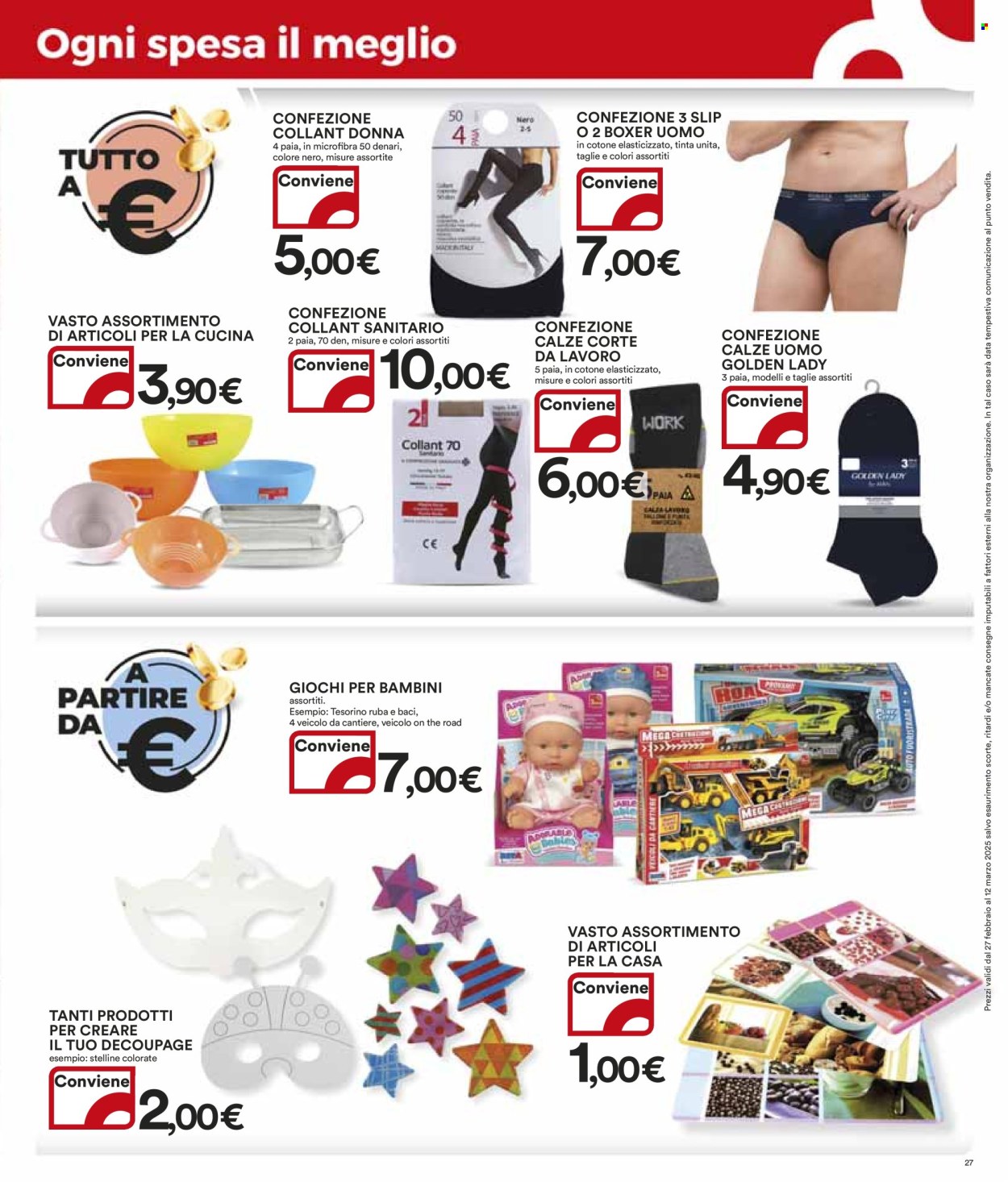 Volantino Coop - 27/2/2025 - 12/3/2025. Pagina 1