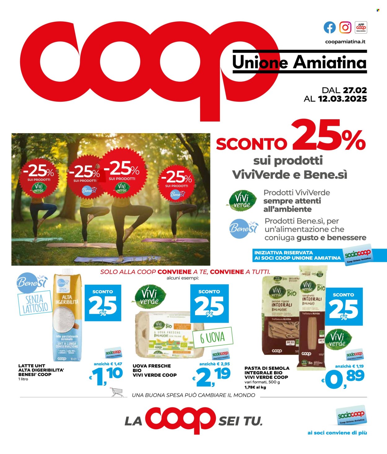 Volantino Coop - 27/2/2025 - 12/3/2025. Pagina 1