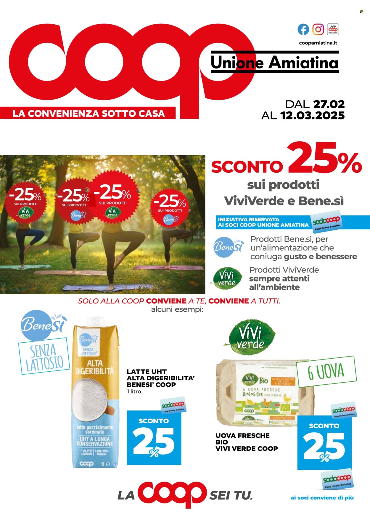 Volantino Coop - 27/2/2025 - 12/3/2025. Pagina 1