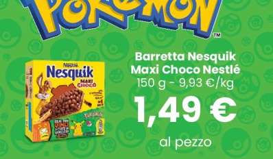 Barretta Nesquik Maxi Choco Nestlé