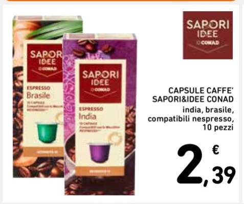 CAPSULE CAFFE’ SAPORI&IDEE CONAD