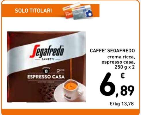 CAFFE’ SEGAFREDO