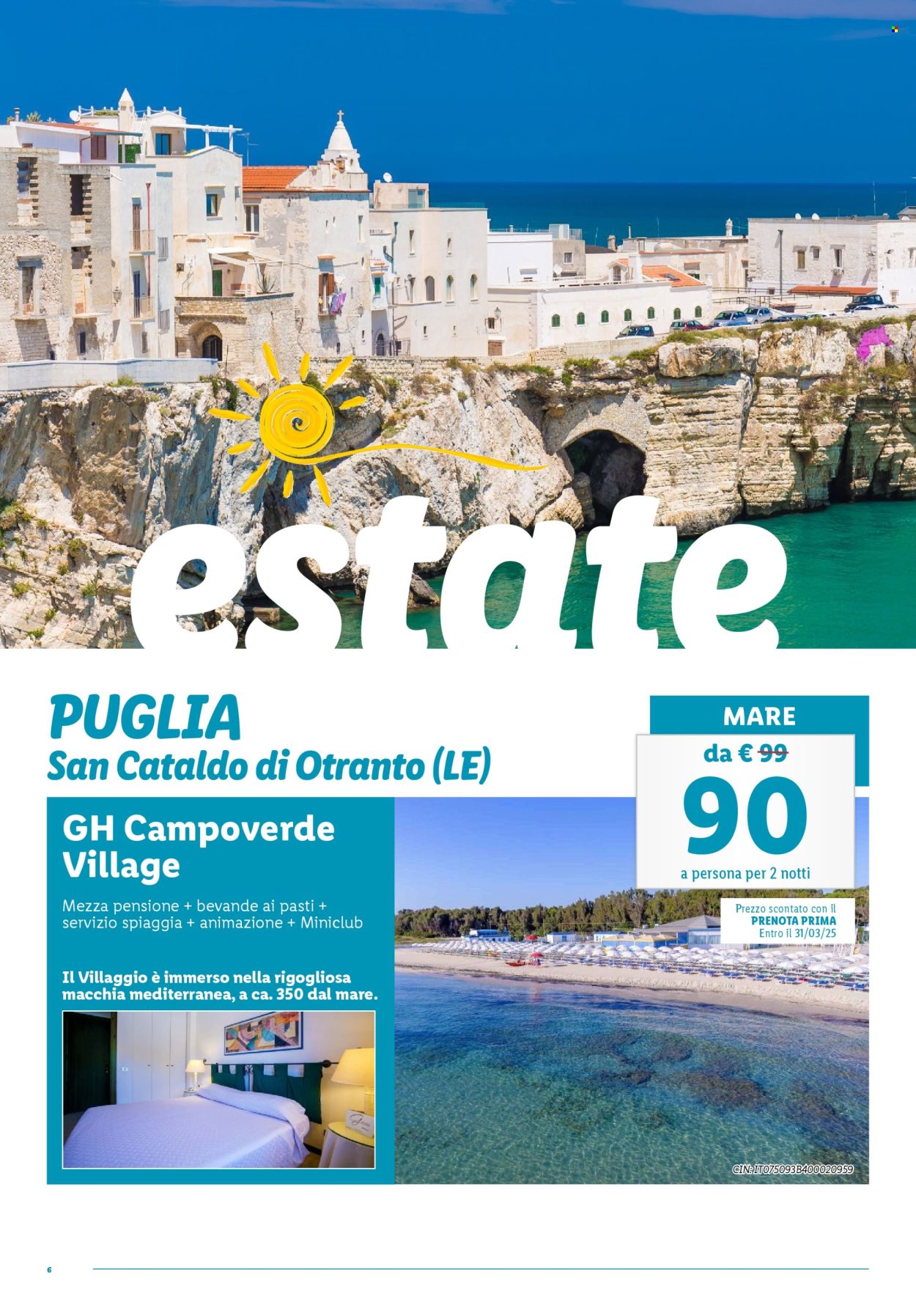 Volantino Lidl. Pagina 1