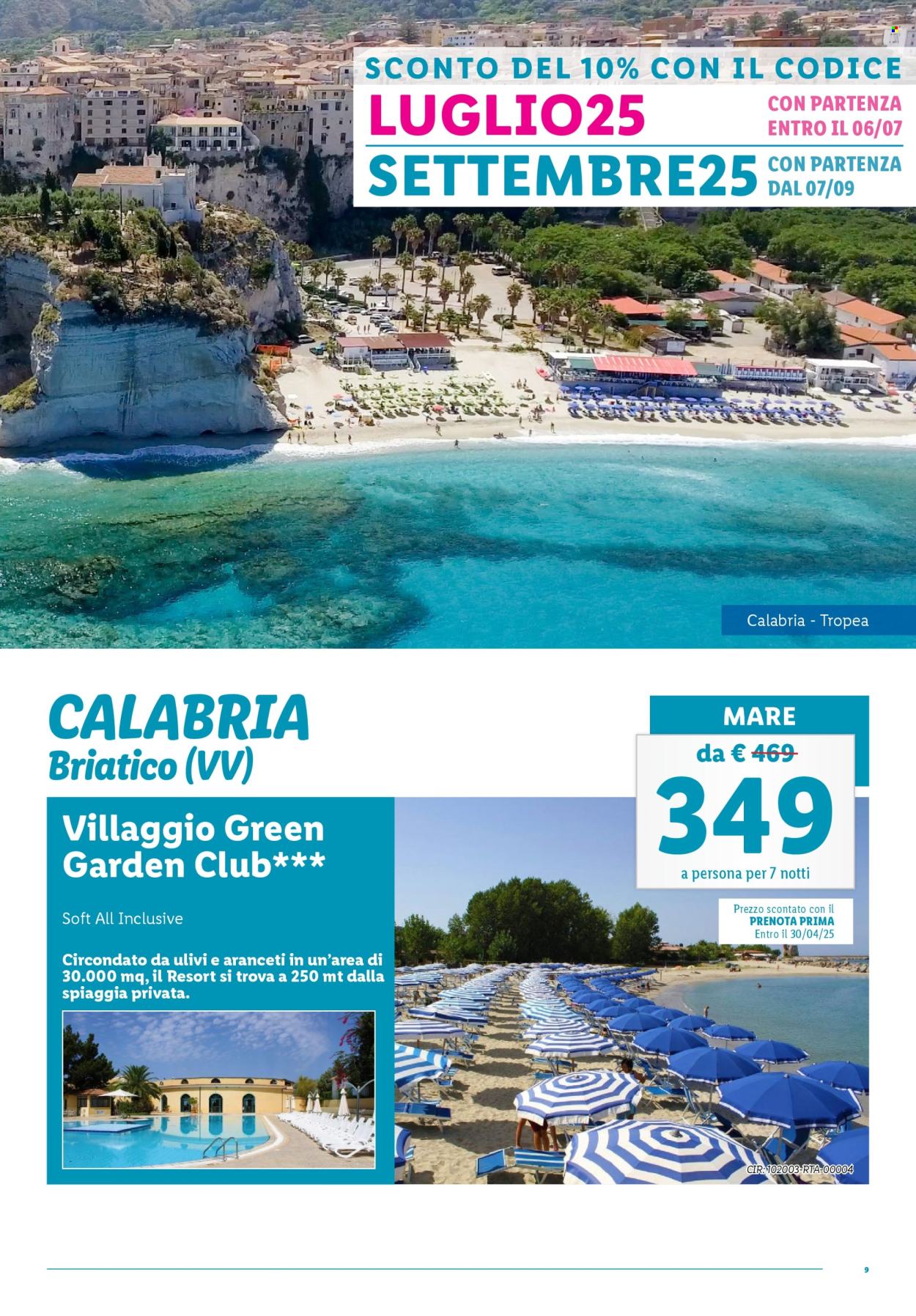 Volantino Lidl. Pagina 1