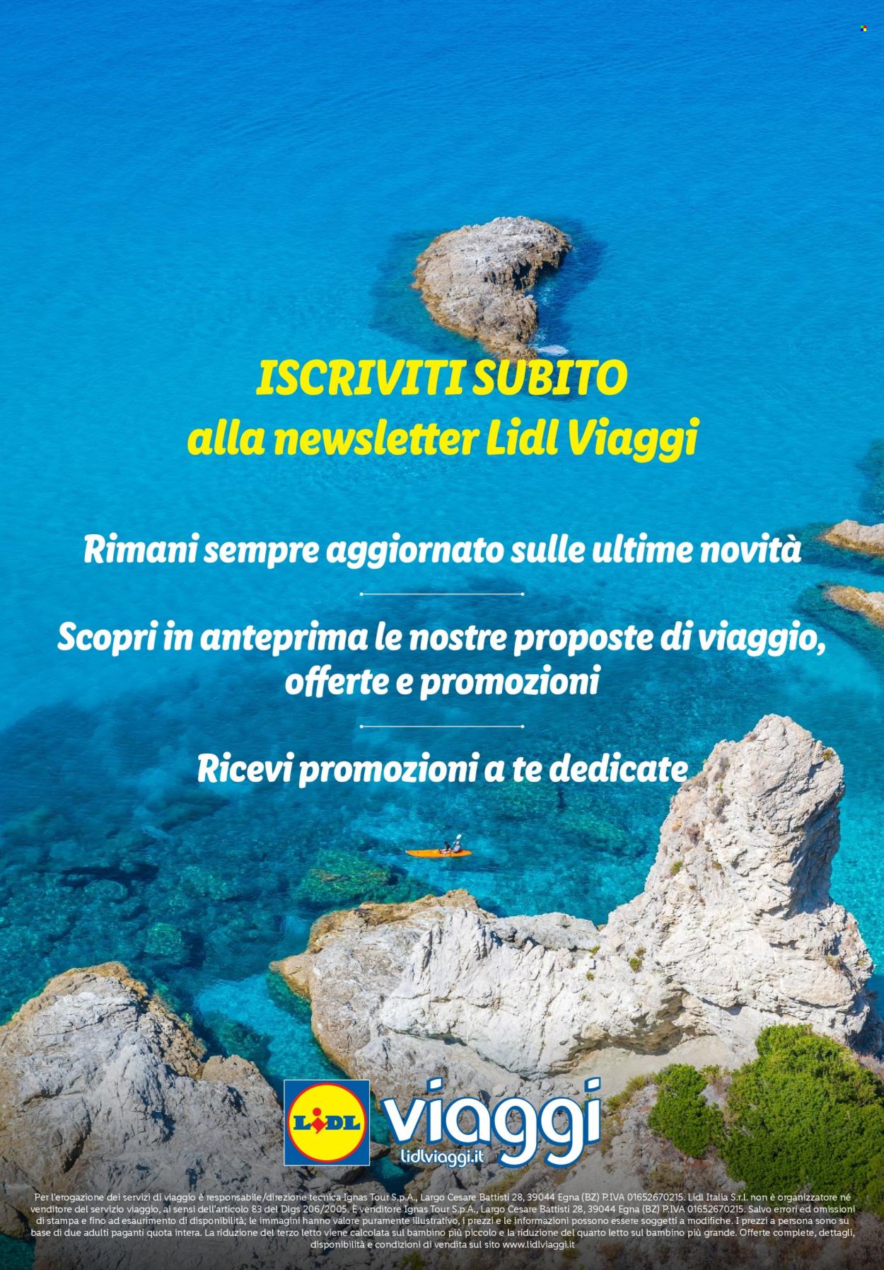 Volantino Lidl. Pagina 1