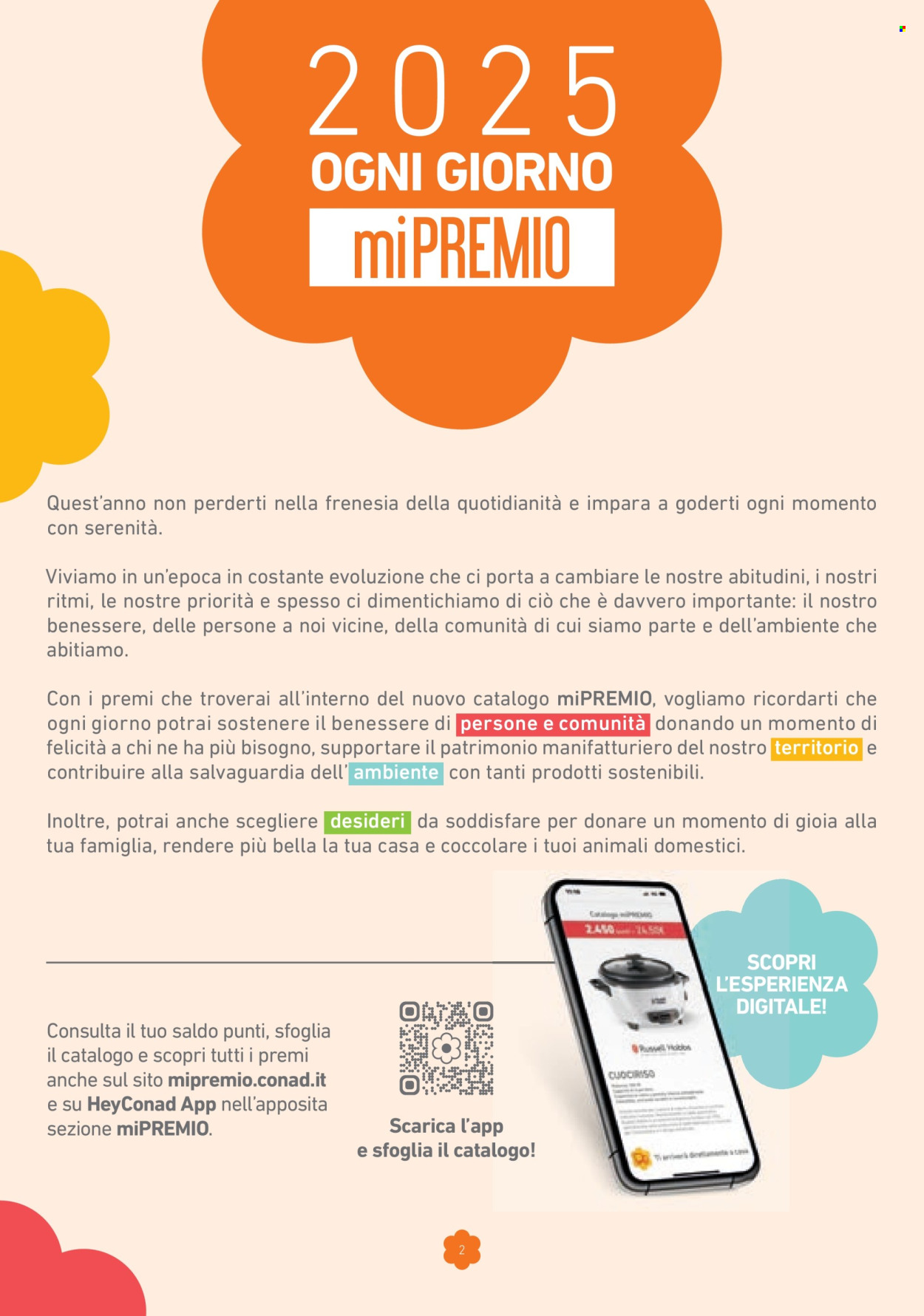 Volantino Conad - 1/3/2025 - 31/12/2025. Pagina 1