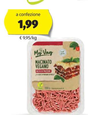 MYVAY MACINATO VEGANO