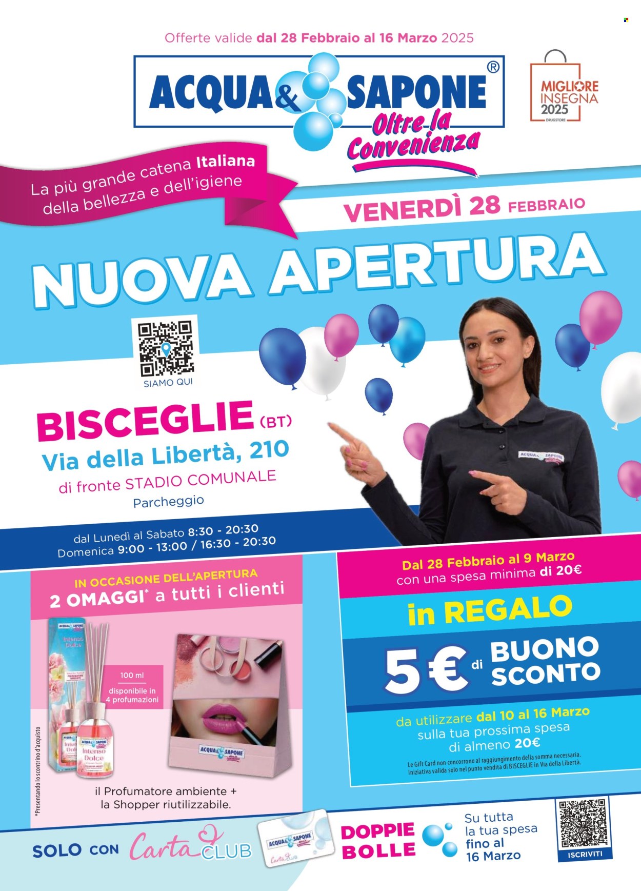 Volantino Acqua & Sapone - 28/2/2025 - 16/3/2025. Pagina 1