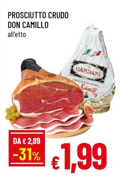 PROSCIUTTO CRUDO DON CAMILLO