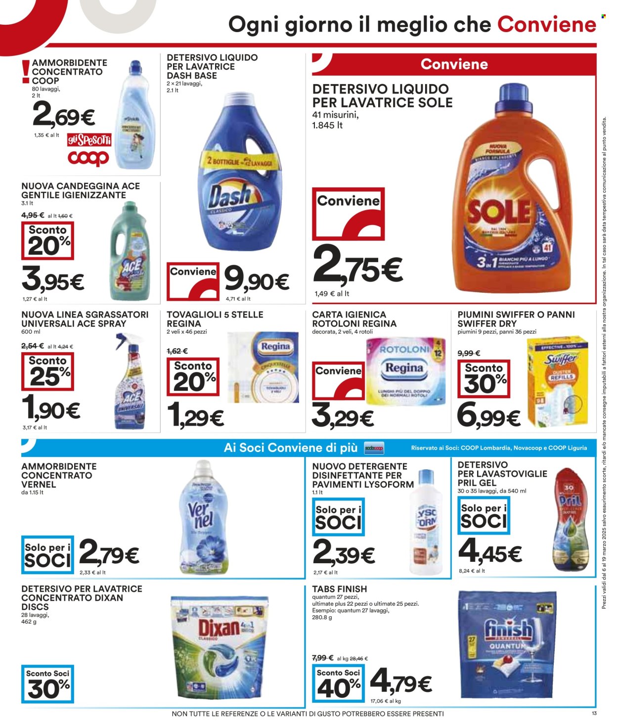 Volantino Coop - 6/3/2025 - 19/3/2025. Pagina 1