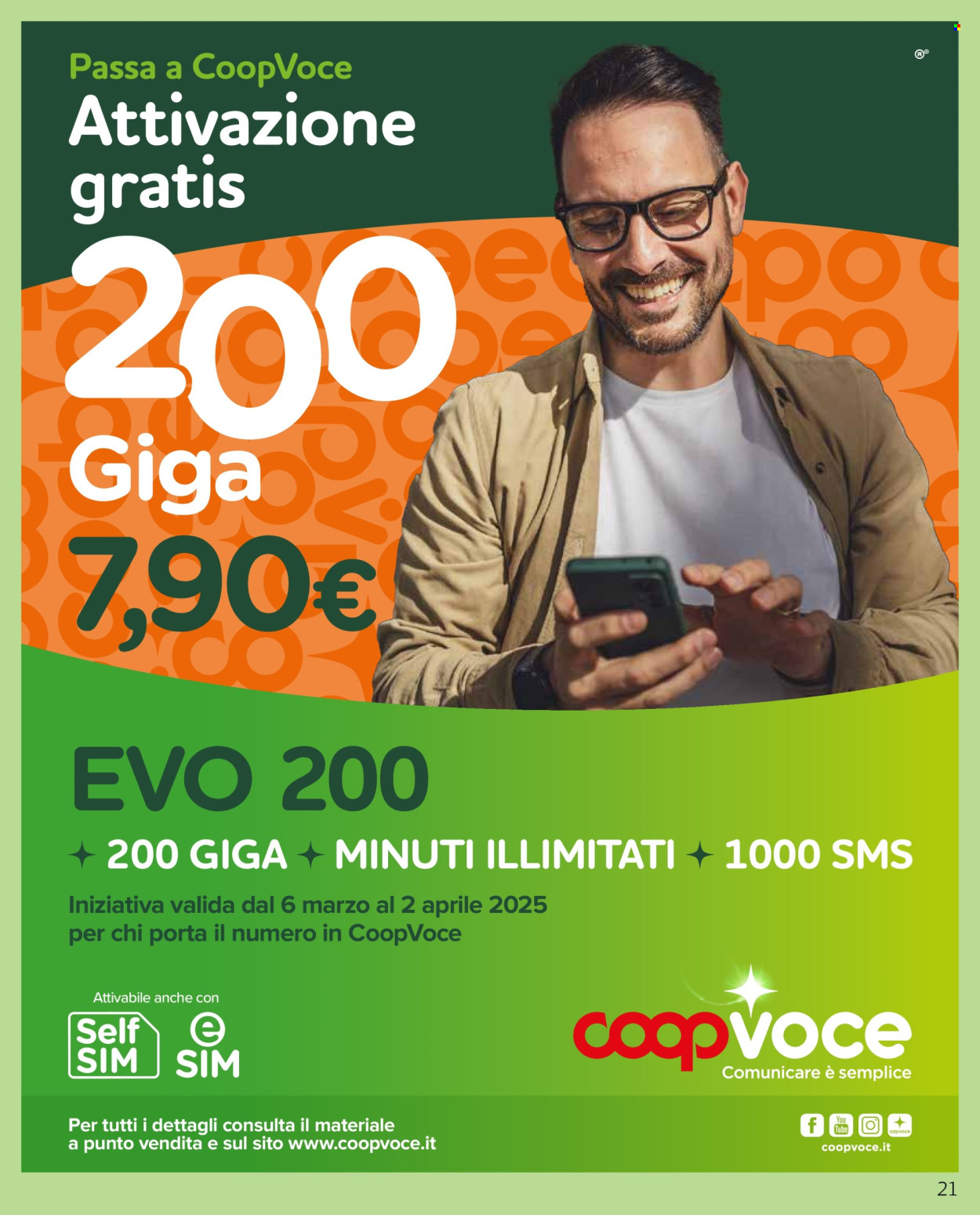 Volantino Coop - 6/3/2025 - 19/3/2025. Pagina 1