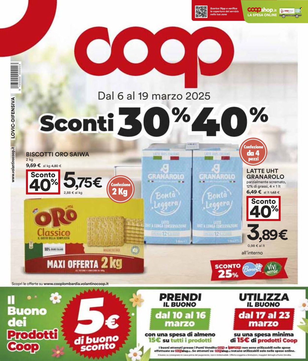 Volantino Coop - 6/3/2025 - 19/3/2025. Pagina 1