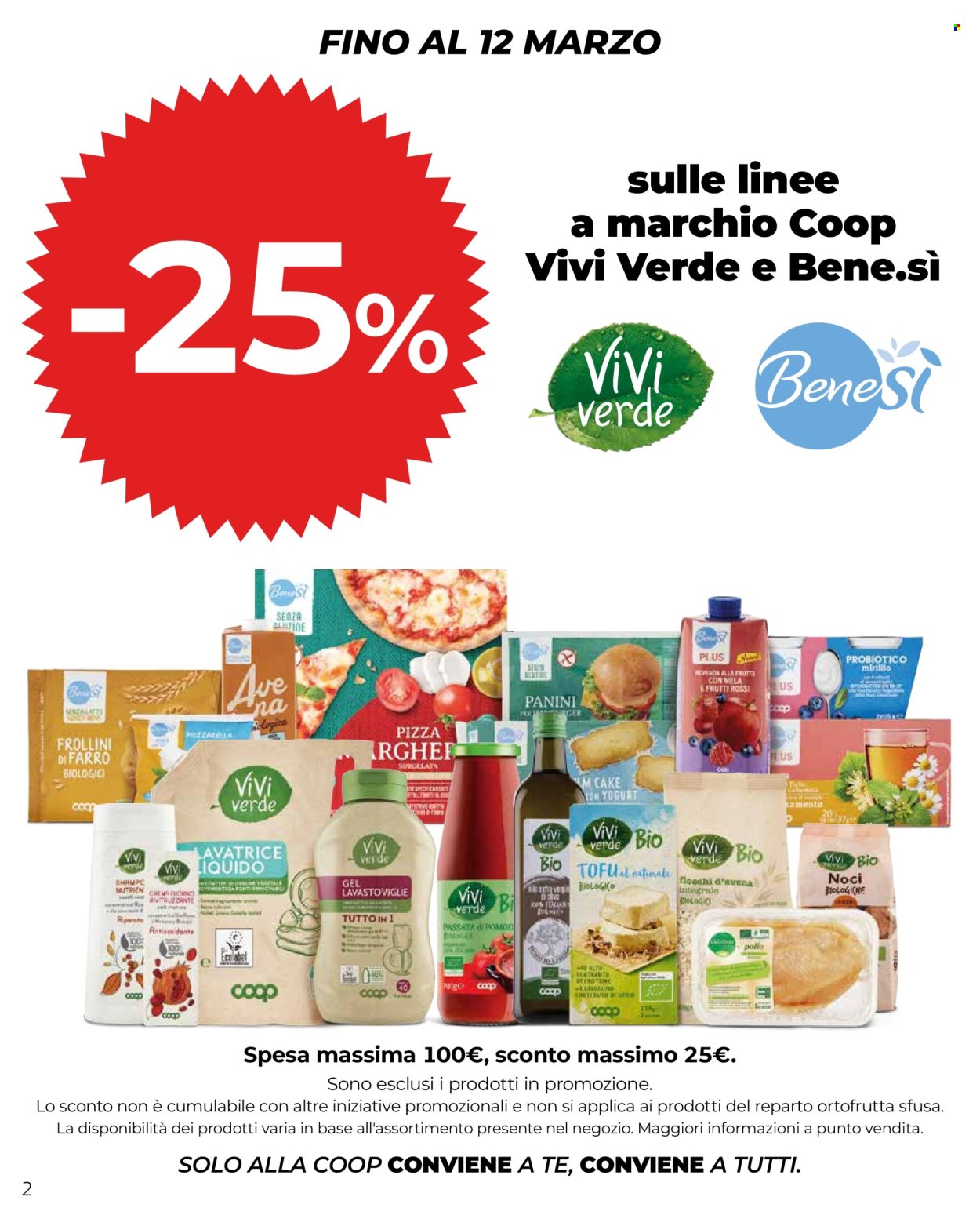 Volantino Coop - 6/3/2025 - 19/3/2025. Pagina 1