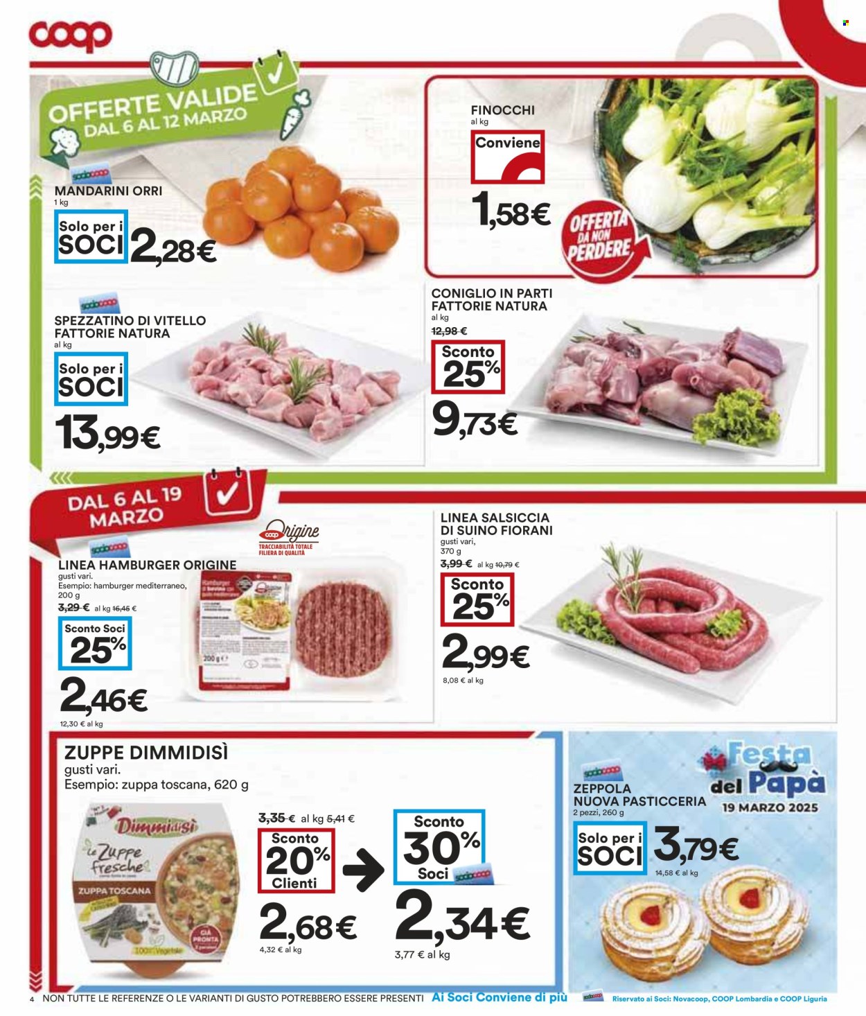 Volantino Coop - 6/3/2025 - 19/3/2025. Pagina 1