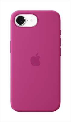 APPLE - Custodia in silicone per iPhone 16e-Fucsia