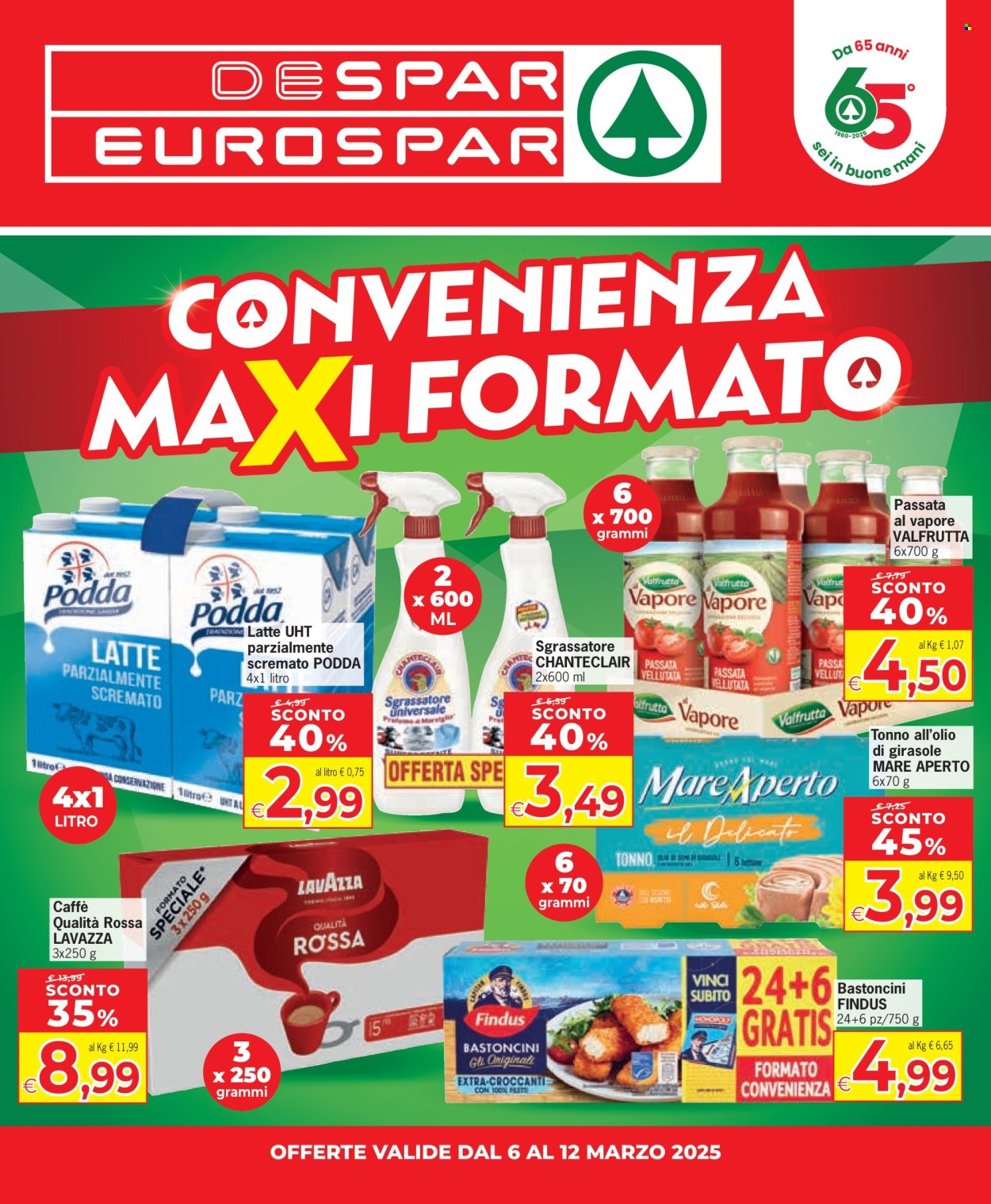 Volantino Eurospar - 6/3/2025 - 12/3/2025. Pagina 1