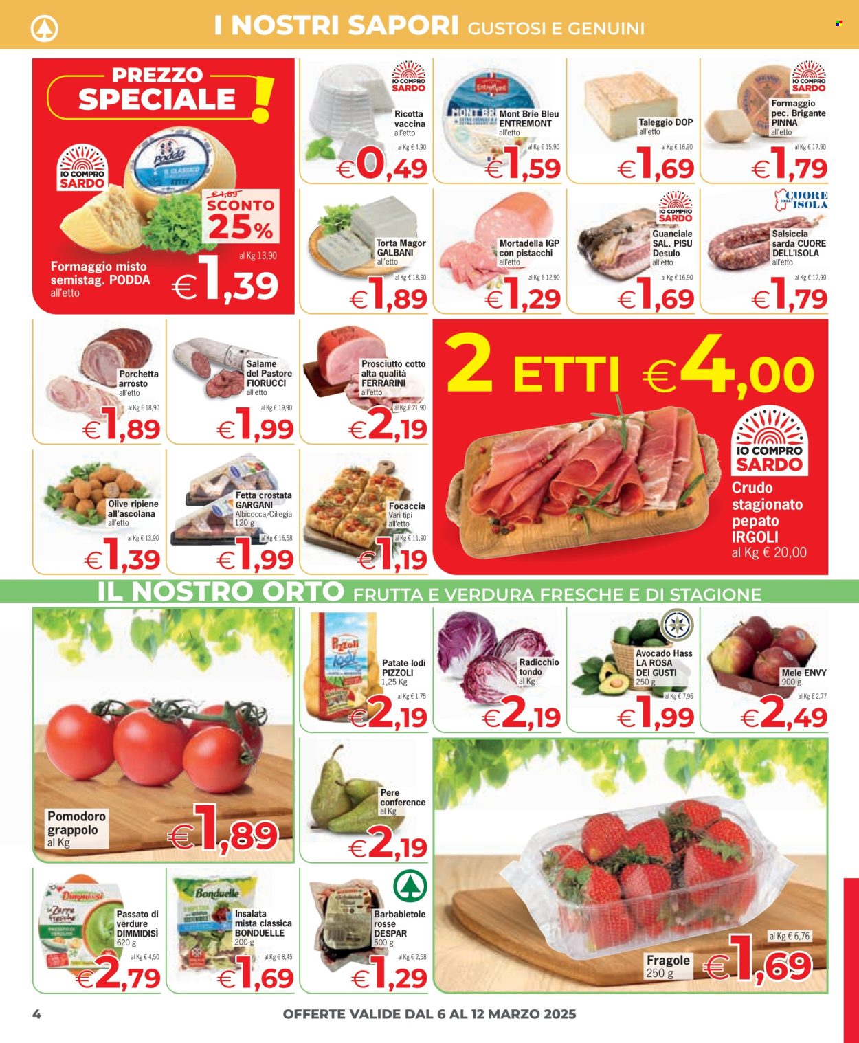 Volantino Eurospar - 6/3/2025 - 12/3/2025. Pagina 1