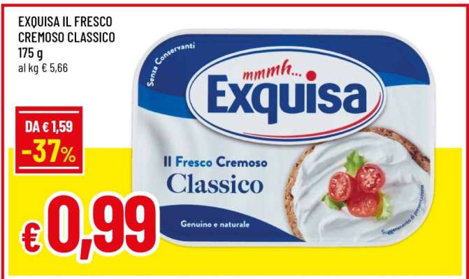 EXQUISA Il Fresco Cremoso Classico