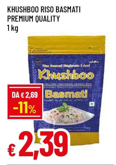 KHUSHBOO RISO BASMATI PREMIUM QUALITY