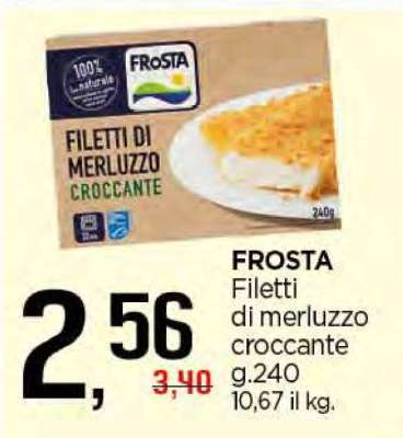 FROSTA Filetti di Merluzzo Croccante