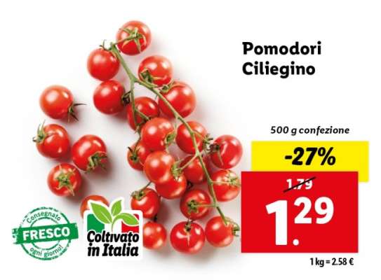 Pomodori Ciliegino