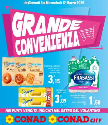 Volantino Conad - 6/3/2025 - 12/3/2025.