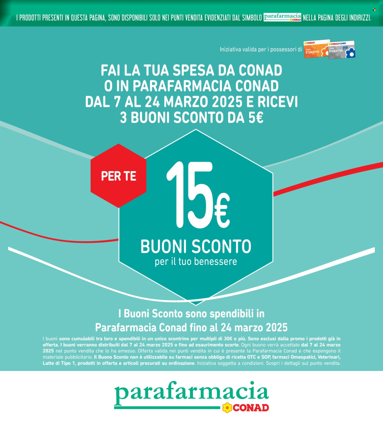 Volantino Conad Superstore - 13/3/2025 - 26/3/2025. Pagina 1