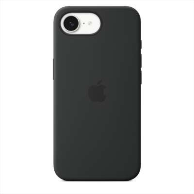 APPLE - Custodia in silicone per iPhone 16e-Nero