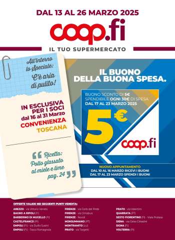 Volantino Coop - 12/3/2025 - 26/3/2025.