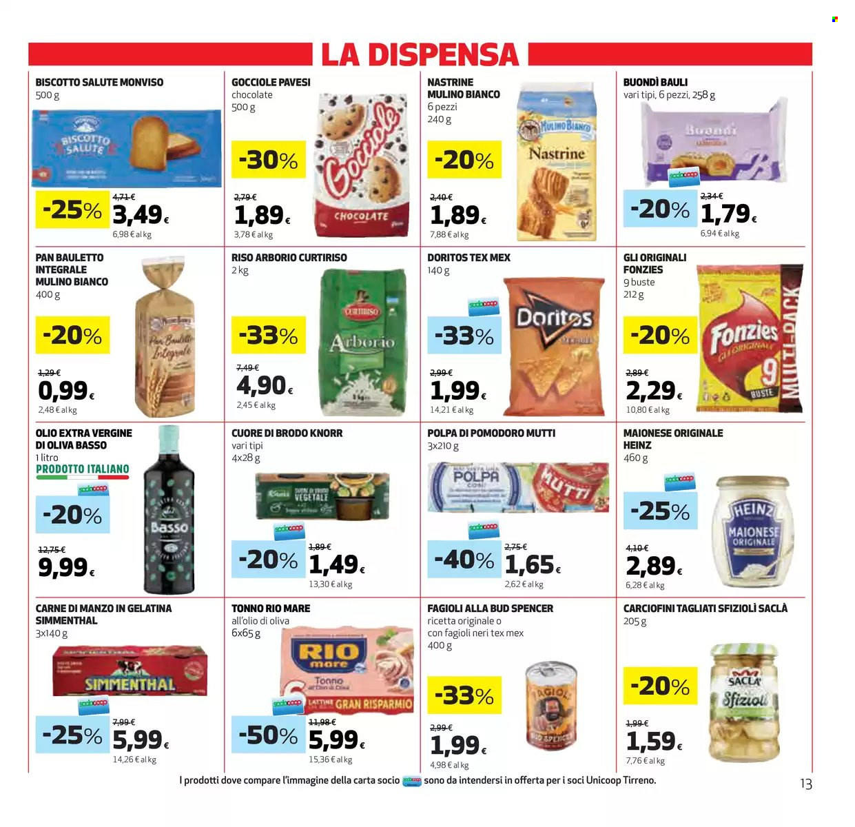 Volantino Coop - 13/3/2025 - 26/3/2025. Pagina 1