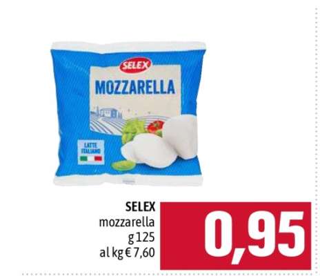 SELEX mozzarella