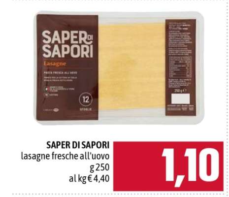 SAPER DI SAPORI