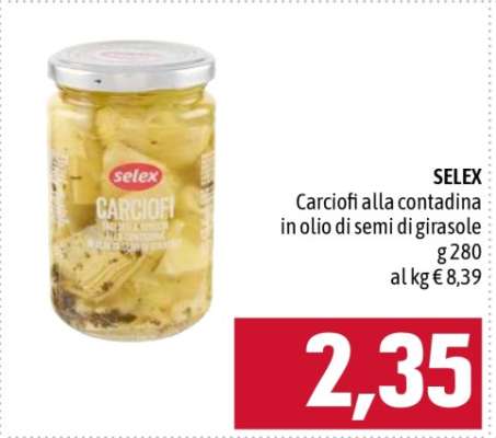 SELEX Carciofi alla contadina