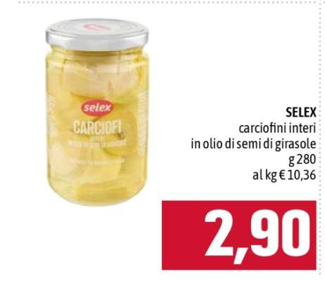 SELEX carciofini interi