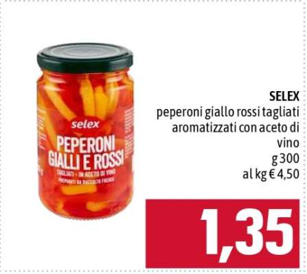 SELEX Peperoni Gialli e Rossi
