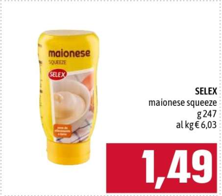 SELEX maionese squeeze
