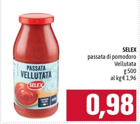SELEX passata di pomodoro Vellutata