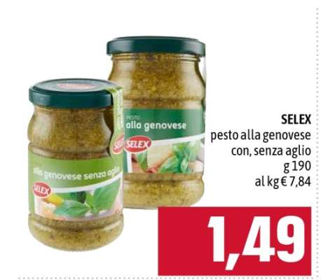 SELEX pesto alla genovese