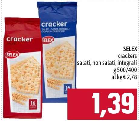 SELEX crackers