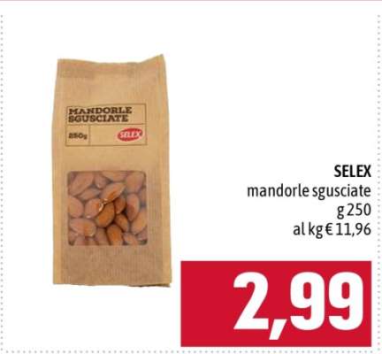 SELEX mandorle sgusciate