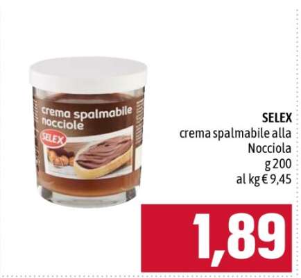 SELEX Crema Spalmabile alla Nocciola